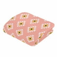 thumbnail image 5 of Classic Pink Pattern Flannel Blanket for Bed,Travel and Camping, Abstract Tribal Aztec Western Super Soft Cozy Blanket for All Seasons 32"x48", 5 of 7