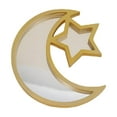 thumbnail image 2 of Ramadan Wooden Serving Tray - Moon Star Eid Mubarak Tableware for Dessert, Pastry, and Snack Display, Party Decor, and Home Tableware, 2 of 8