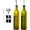 2 GREEN, variant on Dompilc 17 oz Glass Olive Oil Bottle and Vinegar Dispenser Set with 2 Stainless Steel Pourers, 2 Labels,1 Brush and 1 Funnel