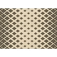 thumbnail image 1 of Ahgly Company Indoor Rectangle Patterned Coffee Brown Area Rugs, 2' x 5', 1 of 6