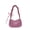 Hot Pink, variant on Simple Nylon Shoulder Purse Water Resistant Fabric Neutral Colors Outfit Handbag