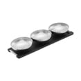 thumbnail image 4 of Snack Bowl Set Aperitivos Tazón con bandeja Plato de fruta seca Aperitivos Dips multiusos Resistente a la corrosión Snack Bowl con bandeja, 4 of 8