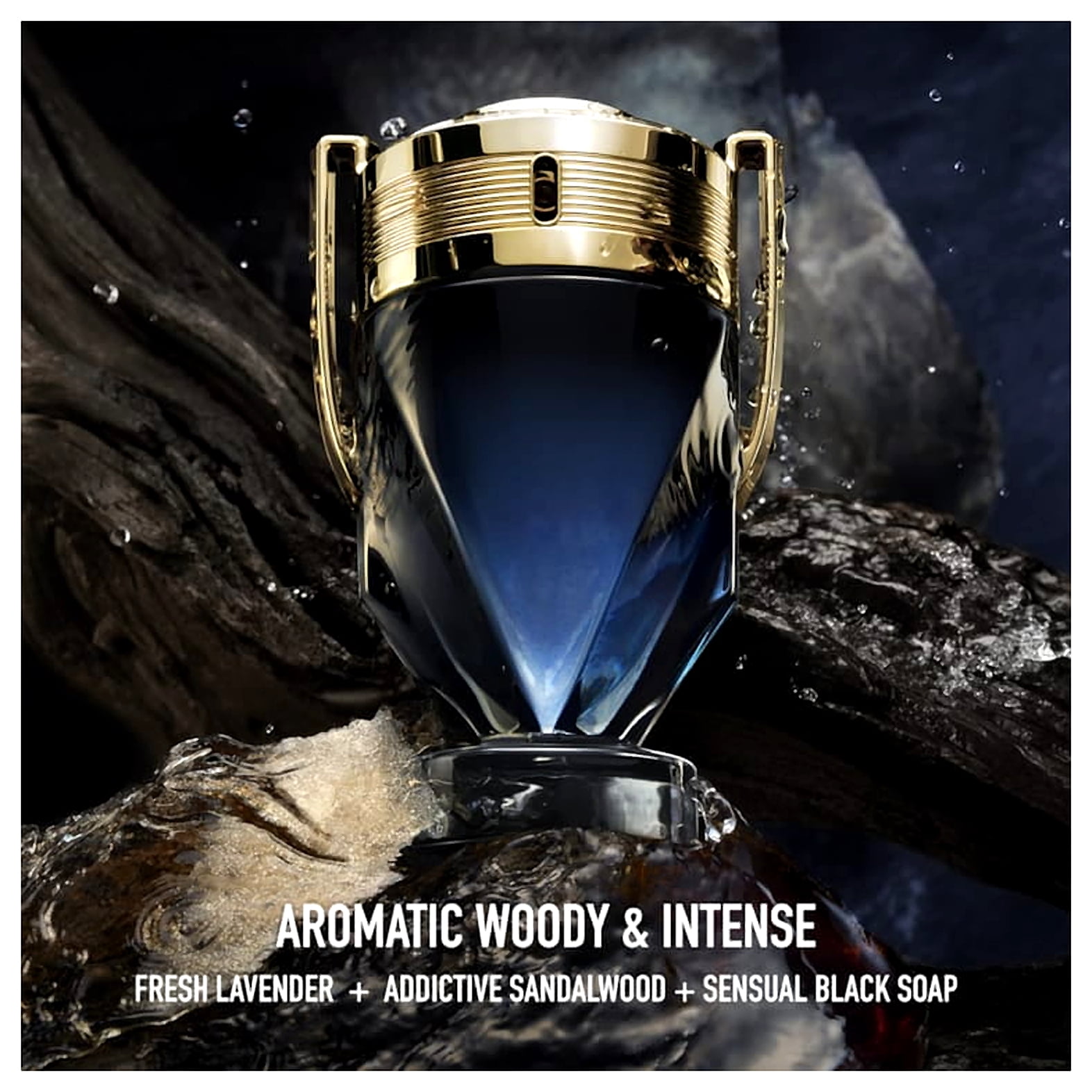 Invictus by Paco Rabanne, 3.4 oz Parfum Spray for Men