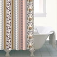 thumbnail image 4 of Waterproof Bohemian Shower Curtain 72x72 Inch Boho Style Polyester Unique Shower Curtain for Bathroom Hotel Home Decor with 12 Plastic Hooks, 4 of 5