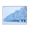 thumbnail image 4 of Stupell Industries Winter Tree Grove Snow Covered Branches Photography Photograph White Framed Art Print Wall Art, Design by Steve Smith, 4 of 5