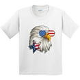 thumbnail image 3 of Inktastic USA Patriotic Eagle July 4th American Youth T-Shirt, 3 of 5