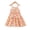 Yellow, variant on 4T Baby Girls Dress 5T Girls Sleeveless Dress Heart Print Toddler Girls Summer Floral Dress Suspender Dress Rose Red