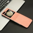 thumbnail image 3 of Decase Leather Wallet Case for Samsung Galaxy Z Flip 5 Case,Premium PU Leather with Credit Card Slots Pocket Shockproof Protective Shell Cover for Samsung Z Flip 5 ,Pink, 3 of 6