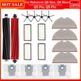 thumbnail image 1 of Accessories For Roborock Q5 Pro, Q5 Pro+,Q8 Max, Q8 Max+ Replacement Parts Main Side Brush Hepa Filter Mop Dust Bag, 1 of 5