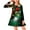 Watermelon Red, variant on LUOGENLI Dress Kids Toddler Baby Girls Spring Autumn Print Christmas Ruffle Long Sleeve Princess Dress Maxi Dress with Shorts for Girls Green 18-24 Months