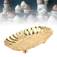 thumbnail image 1 of Bandeja Ovalada De Metal, Plato Para Refrigerios, Plato Decorativo Para Servir Para Exhibición De Alimentos, Plato De Repostería, Pulido Mate Inoxidable Con Diseño Apilable Para, 1 of 7