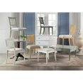thumbnail image 5 of Bowery Hill Modern Fabric Upholstered Side Chair in Magnolia White, 5 of 6