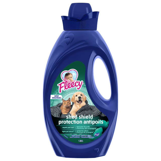 Fleecy Shed Shield, Liquid Fabric Conditioner, Light Scent, 1.36 L