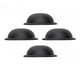 thumbnail image 3 of 6x4 Piezas De Pernos Inferiores De Maleta Negros Universales Para Maletas De Viaje Estilo B, 3 of 10