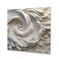 thumbnail image 2 of Designart "Spiral Nebula in Cream I" Abstract Spirals Metal Wall Art Prints, 2 of 5