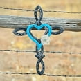 thumbnail image 4 of Horsehsoe With Heart Metal Wall Outdoor Patio Home Decorations Beads String Christmas Display Ribbon Mini Easter Decorations Teardrop String Curtains for Doorways Christmas Ornament Hooks Stained, 4 of 4