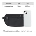 thumbnail image 4 of Ultra Thin Invisible Running Belt Elastic Phone Holder Pouch for Marathon Sports, 4 of 8