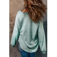 thumbnail image 3 of Women's Buttoned V Neck Cotton Loose Fit Top, 3 of 7