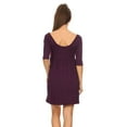 thumbnail image 4 of Women's Trendy Style Baby Doll Solid Dress, 4 of 5