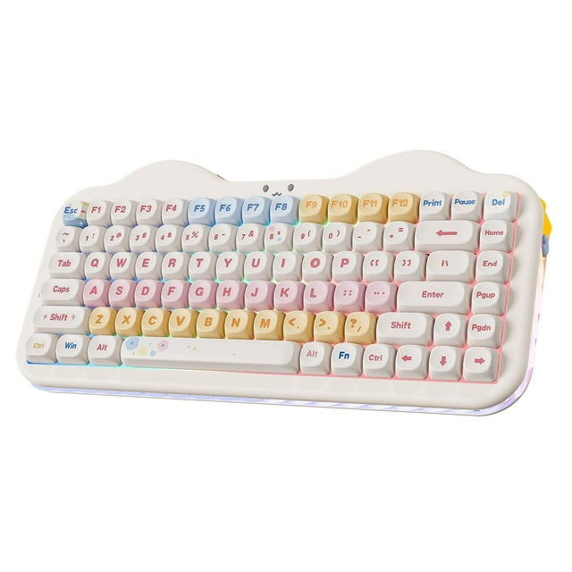Teclado YUNZII C75 Inalámbrico Diseño 75% Hot-Swappable RGB