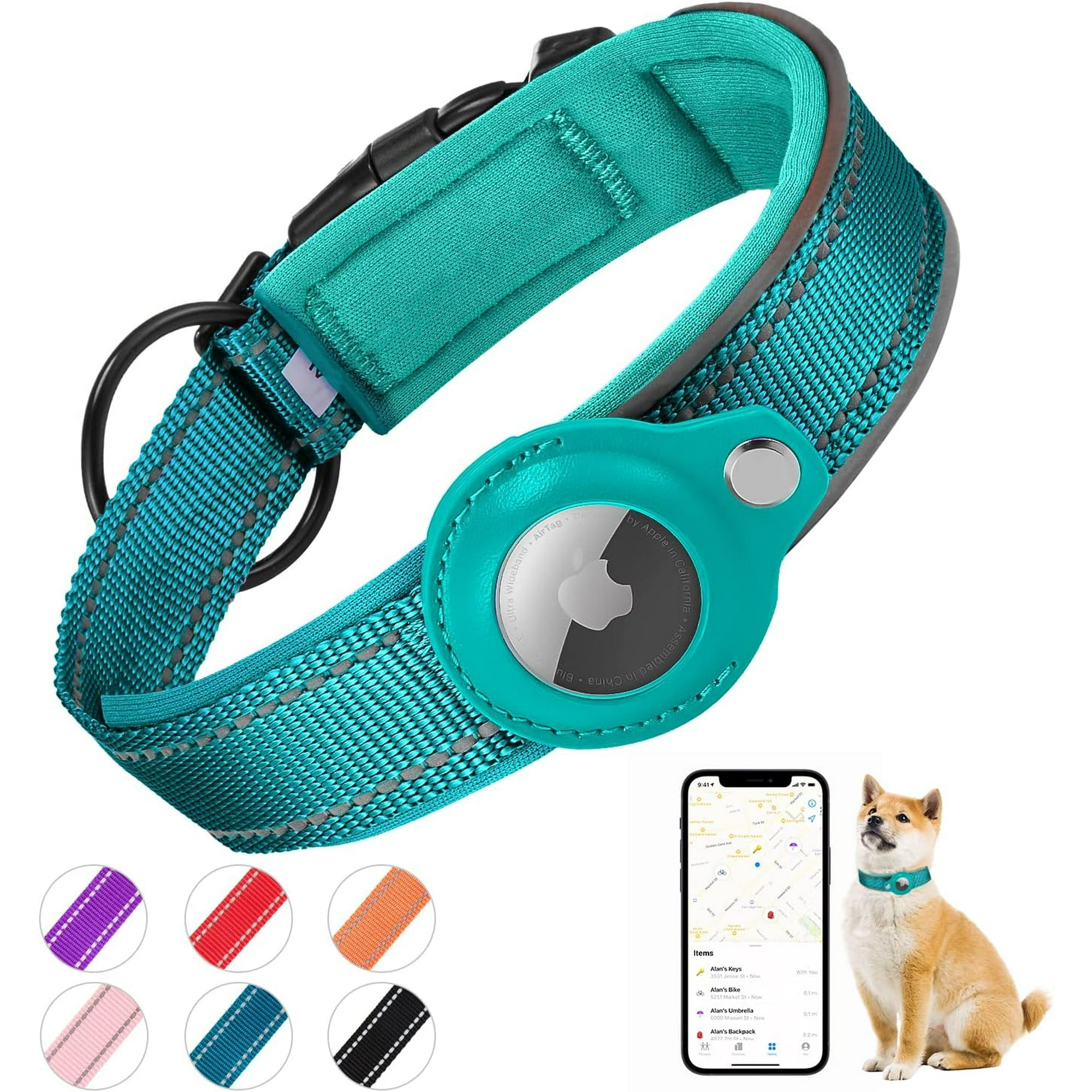 Dog collar with integrated tag online