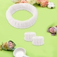 thumbnail image 4 of 3 Set Reusable Spa Headband Wrist Washband Face Wash Set Include 3 Headband 6 Wrist Washband For Avoid Liquid From Spilling Down Your Arms-Combination:Combination 1;, 4 of 5