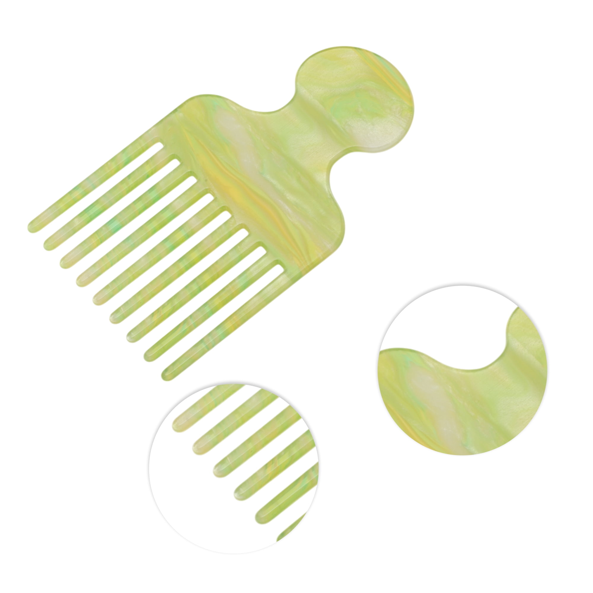 Unique Bargains 1 Pc Fashion Hair Insert Comb for All Hair Types Styles Green