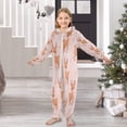 thumbnail image 6 of Soft Big Kids Onesie Pajamas Cozy Loose-Fit Jumpsuits for kids with Pockets for Christmas Lounge & Play Cute Deer Pattern, 6 of 8