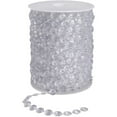 thumbnail image 2 of Guirnalda de cuentas de cristal de 30 metros, guirnalda de diamantes de cristal, rollos de cuentas acrílicas para boda, regalos DIY, fiestas, cortinas, decoración Ormromra, 2 of 9