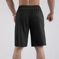 thumbnail image 4 of pstuiky Abreviatura para hombres, Pantalones cortos casuales de secado rápido con cordón y cintura elástica para hombre Pantalones cortos para correr para hombre, 4 of 5