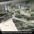 thumbnail image 4 of Portable Clothes Rack, Aluminum Alloy Drying Stand, Foldable Lightweight Design, Multi-Space Travel Gear, For Camping-Office, Compact Hang Dryer, Space-Saving Clothing Organizer, Akmoler, 4 of 9
