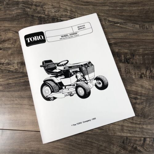 WHEEL HORSE 520H TRACTOR SERVICE MANUAL REPAIR SHOP TECHNICAL