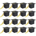 thumbnail image 1 of Nvzi 50 cajas de dulces con forma de birrete de graduación, decoración para fiestas de graduación, cajas de regalo con borlas, caja de regalo de graduación, recuerdo de fiesta de graduación, 1 of 5
