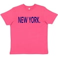 thumbnail image 3 of Inktastic New York in Blue Text Youth T-Shirt, 3 of 5
