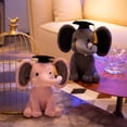 thumbnail image 4 of Douhoow Baby Cartoon Elephant Plush Toys Cotton Stuffed Animal Plush Doll Soothing Pillow Kids Toys, 4 of 7