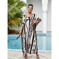 thumbnail image 5 of Sunforyou Caftans Plus size Loungewear Kaftan Dresses Lightweight moo moos for women, 5 of 5