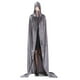 thumbnail image 1 of Moyic Capa con capucha de Halloween Capa larga de terciopelo Disfraces de cosplay Capa larga de unisex Kits de decoración para fiestas gris S, 1 of 6