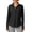 Black, variant on Women's UPF 50+ Sun Shirts Quick Dry Quarter Zip Pullover Long Sleeve Workout Running Golf Beach Tops Loose Fit