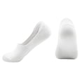 thumbnail image 3 of No-Show Socks with Silicone Grip - Breathable Mesh Low Cut Ankle Socks for Men & Women, Thin Lightweight Casual Socks for Summer & Sneakers White 35, 3 of 6