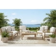 thumbnail image 2 of Ox Bay Dom Floral Nautical Performance Polypropylene Indoor Outdoor Area Rug, Beige, 5' x 7', 2 of 9