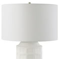 thumbnail image 4 of Uttermost Window Contemporary Ceramic and Fabric Table Lamp in White, 4 of 7