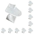 thumbnail image 1 of Jumpingount Cubiertas impermeables de látex para zapatos, cubierta antideslizante de goma para lluvia, Protector grueso para ciclismo, manga para Blanco METRO 10Conjunto, 1 of 6