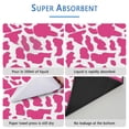 thumbnail image 4 of Leopard Print Reusable Potty Pads for Dogs, 24"x35" Washable Pee Pads with Non-Slip Backing, Ideal for Puppy Crate Training.(Texture/leopard /Geometry, 24" x35" ), 4 of 8