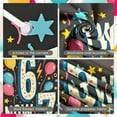 thumbnail image 4 of Colorful Balloons 7th Birthday Banner Star Pattern Kids Birthday Display Design Number 6 7 Number 7 Backdrop for 7th Birthday Party Kids Birthday Indoor Decoration, 4 of 9