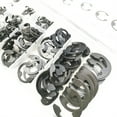 thumbnail image 2 of 300pcs E-clip Circlip Clips de Retenue Externes Assortiment Mis en 9 Tailles Ressort en Acier Rondelles Anneau de Pression, 2 of 8
