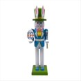 thumbnail image 1 of Cascanueces de Madera de 30 cm, Decoración de Conejito de Pascua, Figura de Cascanueces de Pascua, Adorno de Cascanueces A, 1 of 5