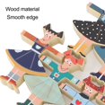 thumbnail image 3 of Bloque de Equilibrio Apilable de Madera Juegos de Bloques de Equilibrio Juguetes Educativos para Niños Pequeños para Niños en Edad Preescolar, 3 of 8