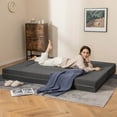thumbnail image 5 of Costway 8-Inch Folding Sofa Bed with High-Density Foam & Washable Cover Queen Size, 5 of 10