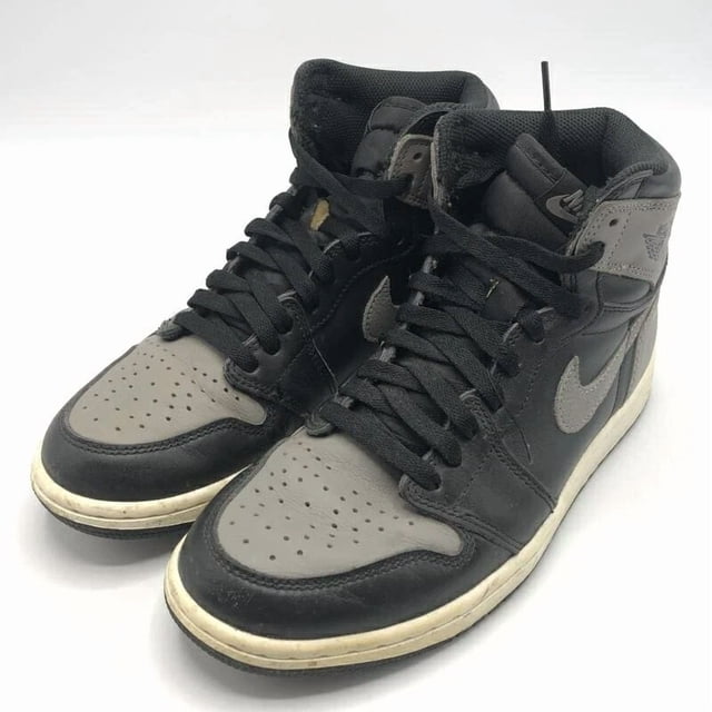 N I-K-E A i r-Jor-dan 1 Retro High OG Shadow 2018 Sneakers 26cm 555088 013 Black Gray