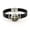 Style-2, variant on St. Benedict Medal Buckle Bracelet - Stylish Black Faux Leather with Golden-Tone Pendant, Personalized Gift for Daily & Party Occasions, Everyday Accessory | Religious Accessory | Durable Faux